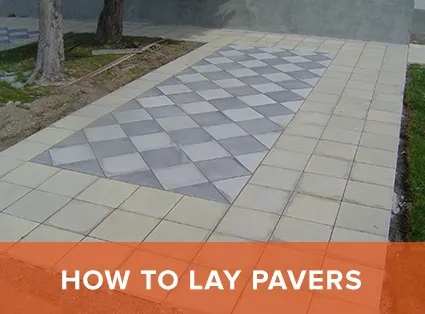 How to Lay Pavers